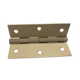 Dobradiça naval para divisória EspaçoFix bege 88 x 57 mm 2