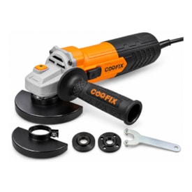 Esmerilhadeira angular Cabo EspaçoFix profissional laranja 127V 800W