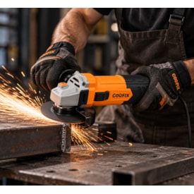 Esmerilhadeira angular Cabo EspaçoFix profissional laranja 220V 800W 2
