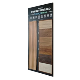 Expositor display forros vinílicos EspaçoForro 80 x 200 cm 2