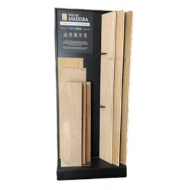 Expositor display pisos de madeira EspaçoFloor