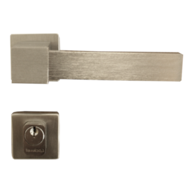 Fechadura externa Lockwell Design Quadra 43-2684 cromado 55 mm