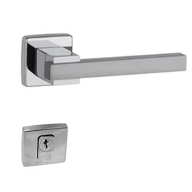 Fechadura externa Lockwell Future Dudu 43-4168 AAE cromada 55mm Fechadura externa Lockwell Future Dudu 43-4168 AAE cromada 55mm