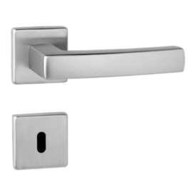 Fechadura interna Lockwell Design Quadra cromado 55 mm