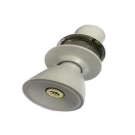 Fechadura naval botão-chave p/ divisória EspaçoFix bege 2