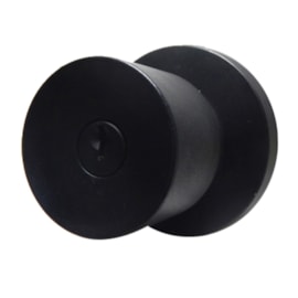 Fechadura naval Lockwell botão-chave p/ divisória 41410 preta