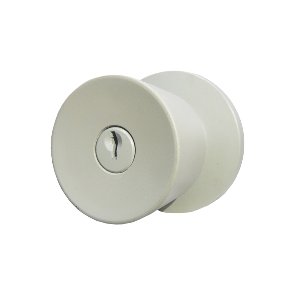 Fechadura naval Lockwell botão-chave p/ divisória 41415 cinza