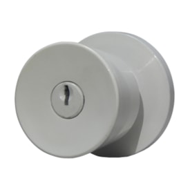Fechadura naval Lockwell botão-chave p/ divisória 41416 branca