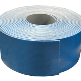 Fita banda acústica Drywall Unespuma UNE9010 cinza 90 mm rolo 10 m