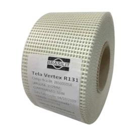 Fita Cimentícia telada Vertex Brasilit 10cm x 50m Fita Cimentícia telada Vertex Brasilit 10cm x 50m
