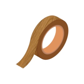 Fita de borda Tegus 22 x 0,45mm Charm freijo natural 20m Fita de borda Tegus 22 x 0,45mm Charm freijo natural 20m