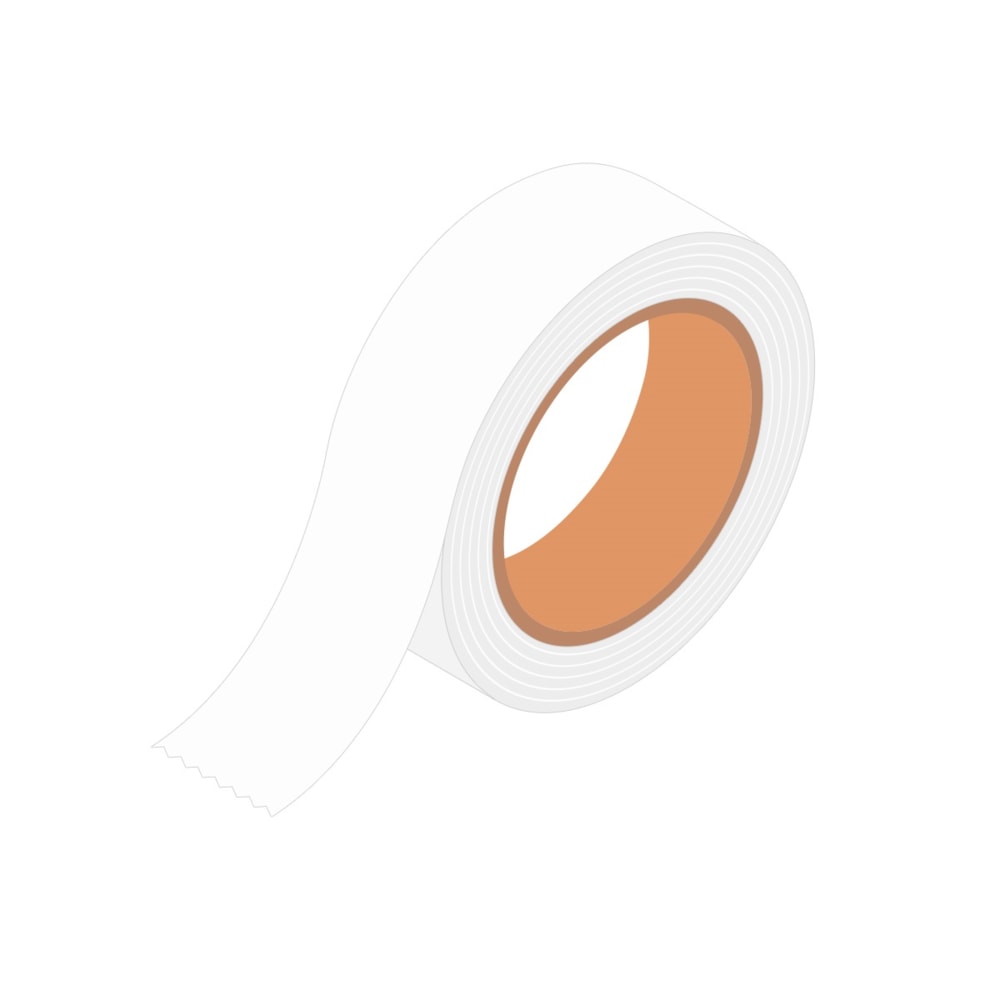 Fita de borda Tegus 35 x 0,45mm Colors branco aspro 20m