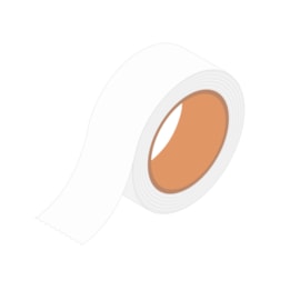 Fita de borda Tegus 65 x 0,45mm Colors branco aspro 20m Fita de borda Tegus 65 x 0,45mm Colors branco aspro 20m