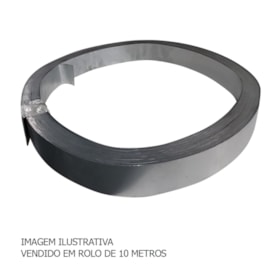 Fita estrutural para placa cimentícia Barbieri aço 96 mm rolo 10 m