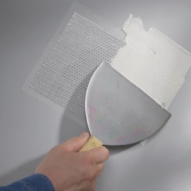 Fita reparo Drywall Adfors fibra de vidro e metal 15 x 15 cm 2