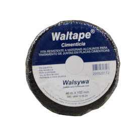 Fita telada para placa cimentícia Walsywa 102mm x 46m Fita telada para placa cimentícia Walsywa 102mm x 46m