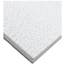 Forro de fibra mineral Armstrong Ceilings Fine Fissured tegular branco 16mm x 625mm x 625mm