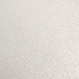 Forro de fibra mineral EspaçoForro E-decore Lay-in branco 12 x 625 x 1250mm caixa com 12 unid