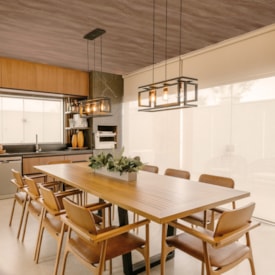 Forro de PVC em régua EspaçoForro Wood Nature Almond 8mm x 25cm x 3,80m 2