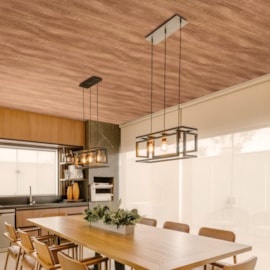 Forro de PVC em régua EspaçoForro Wood Nature oak almond 8mm x 25cm x 3,80m Forro de PVC em régua EspaçoForro Wood Nature oak almond 8mm x 25cm x 3,80m