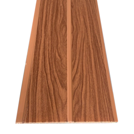 Forro de PVC em régua EspaçoForro Wood Slim novo carvalho 7mm x 25cm x 3,80m