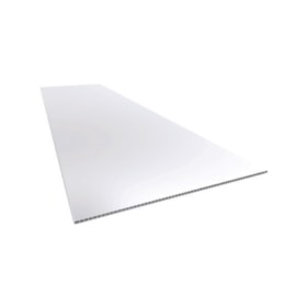 Forro de pvc Plasbil Modular branco 8mm x 625mm x 1250mm Forro de pvc Plasbil Modular branco 8mm x 625mm x 1250mm