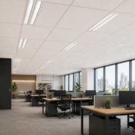 Forro lã de pet Ecofiber Stone branco 625 x 1250 mm 2