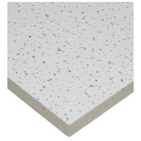 Forro mineral lay-in Armstrong Ceilings Fine Fissured branco 16 x 625 x 1250 mm