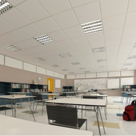 Forro mineral lay-in Armstrong Ceilings Scala branco 16 x 625 x 625 mm 2
