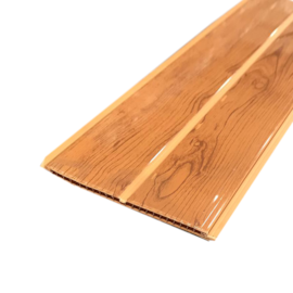 Forro PVC em Régua E-PVC Wood Slim Carvalho 200mm x 5,95m Forro PVC em Régua E-PVC Wood Slim Carvalho 200mm x 5,95m