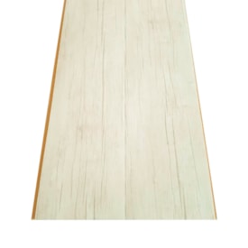 Forro vinílico em régua EspaçoForro Wood Nature crema 8 x 250 x 3800 mm