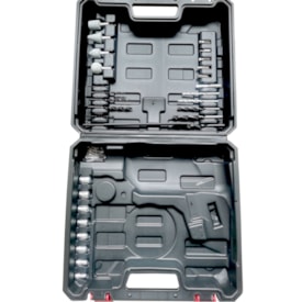 Furadeira de impacto EspaçoFix maleta com 27 peças 550W 127V 2