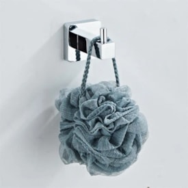 Gancho de parede EspaçoKB cromado 5 cm 2