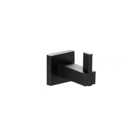 Gancho de parede zinco EspaçoKB preto 5 cm