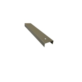 Guia baixa Rollfor 221 bege 15mm x 35mm x 2,15m