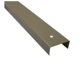 Guia baixa Rollfor 221 bege 15mm x 35mm x 3,0m
