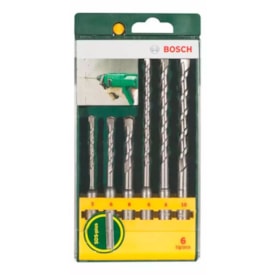 Jogo de brocas para concreto Bosch SDS Plus 6 peças