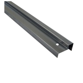 Leito para divisória Rollfor 222 prata 20 x 35 x 1185 mm