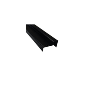Leito para divisória Rollfor 222 preto 20 x 35 x 1185 mm