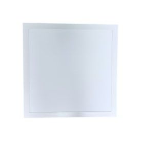 Luminária LED Plafon embutir EspaçoLux quadrada luz amarela 30W 3000K 400 mm 2