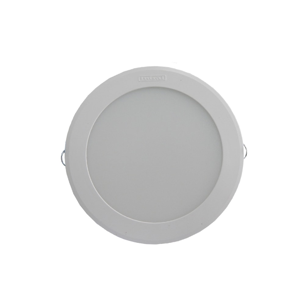 Luminária LED Plafon embutir Intral Tondo redonda 185mm