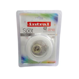 Luminária Spot Intral Redondo MR16 Branco 84mm Luminária Spot Intral Redondo MR16 Branco 84mm