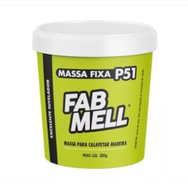 Massa calafetar P51 Hidrico Fabmell branco 380g