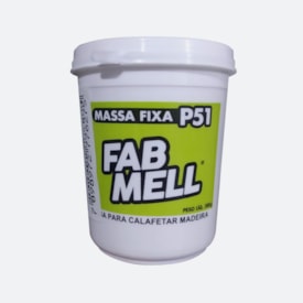 Massa calafetar P51 Hidrico Fabmell preto 380 g