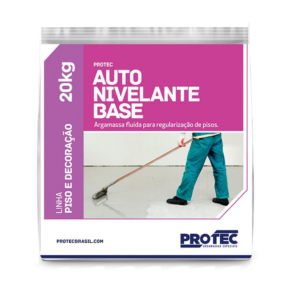 Massa Contrapiso Autonivelante Protec Base 20kg
