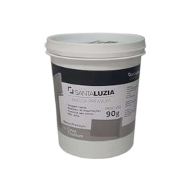 Massa premium acabamento Santa Luzia cinza titanium 90 g
