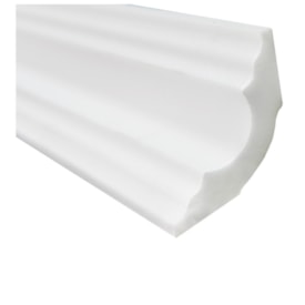 Moldura de isopor Gart Nomastyl A3 branco 4,2 x 200 cm