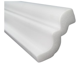 Moldura de isopor Gart Nomastyl D branco 3 x 200 cm