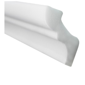 Moldura de isopor Gart Nomastyl F branco 30 x 35 x 2000 mm