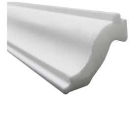 Moldura de isopor Gart Nomastyl H branco 6,5 x 200 cm